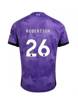 Moški Nogometna dresi replika Liverpool Andrew Robertson #26 Tretji 2023-24 Kratek rokav